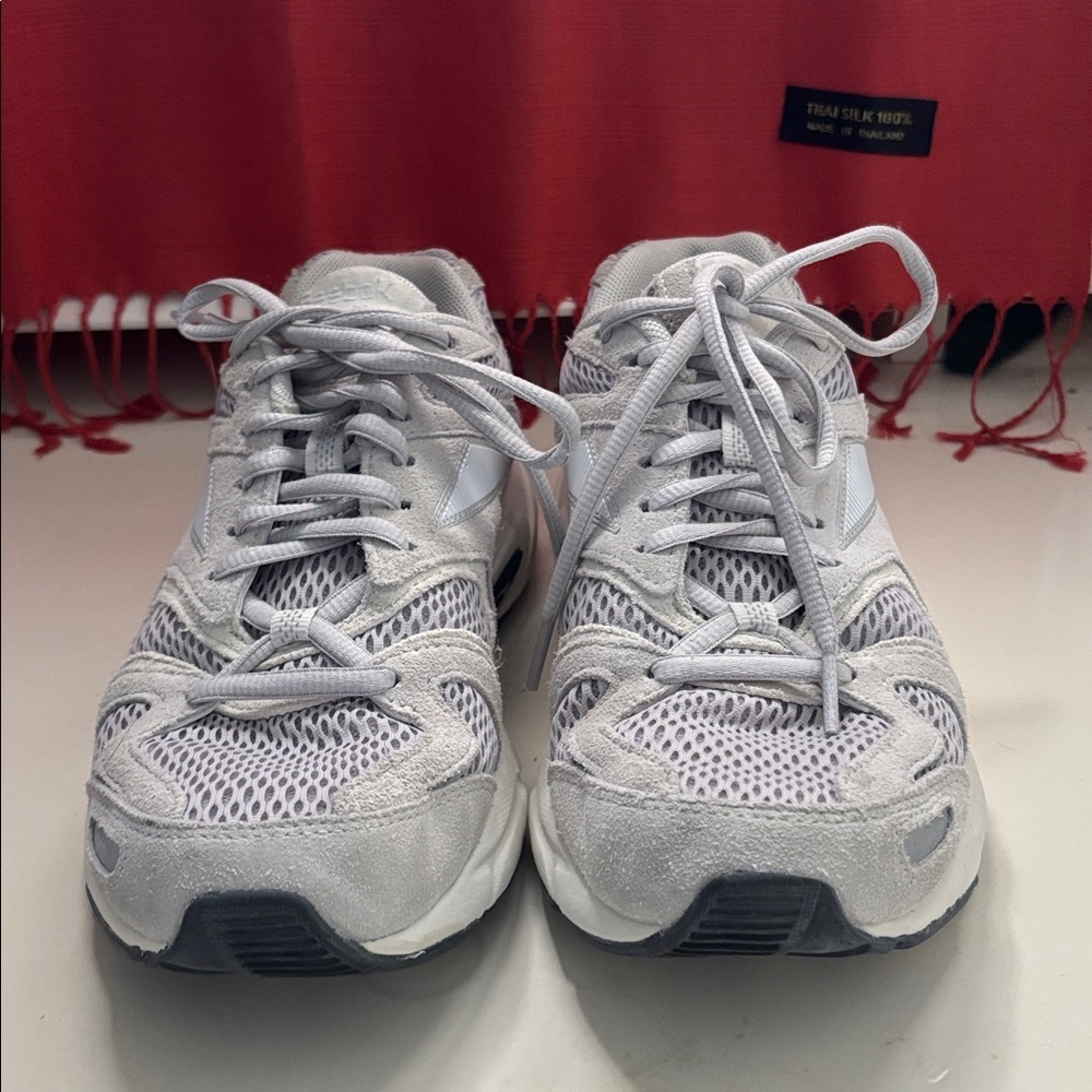 Reebok Grey premier road sneakers